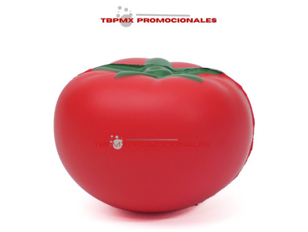 Pelota antiestres en forma de jitomate promocional