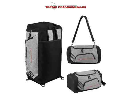 Maleta mochila poliéster deportiva viaje zapatera vinci promocional