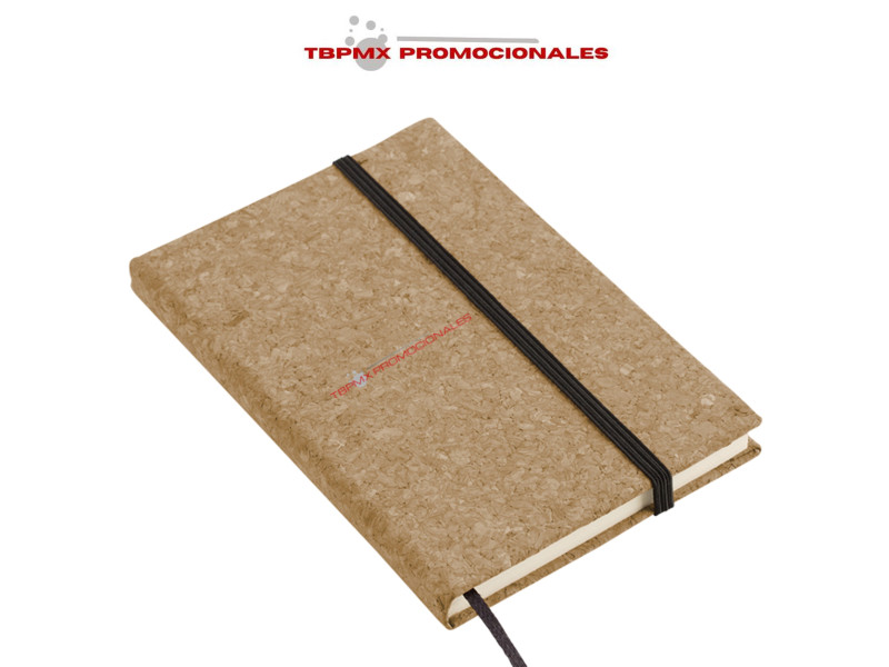 Libreta ecológica corcho 80 hojas rayadas kork promocional