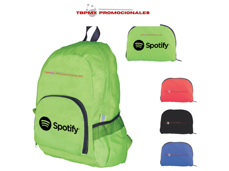 Mochila poliester plegable denver promocional