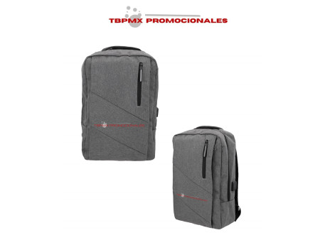 Mochila ejecutiva escolar porta laptop 16 pulgadas entrada usb croxs promocional