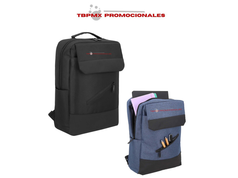 Mochila escolar porta laptop 16 pulgadas poliéster cove promocional