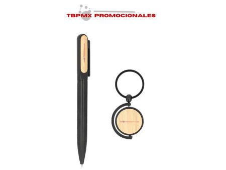 Set de oficina bolígrafo llavero estuche lavaux promocional