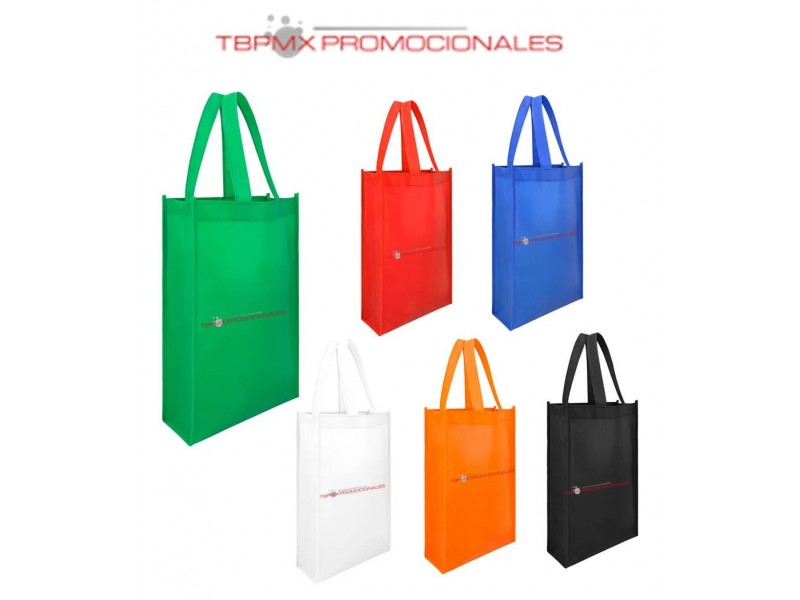 Bolsa ecologica nonwoven laminada asa 18.5 cm terra promocional