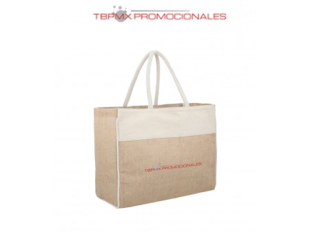 Bolsa yute laminada algodon fuelle cuba promocional