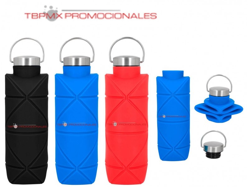 Cilindro anfora silicón 750 ml retractil asa luffy promocional