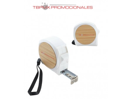 Flexometro bambu cinta metalica 5 metros fita promocional