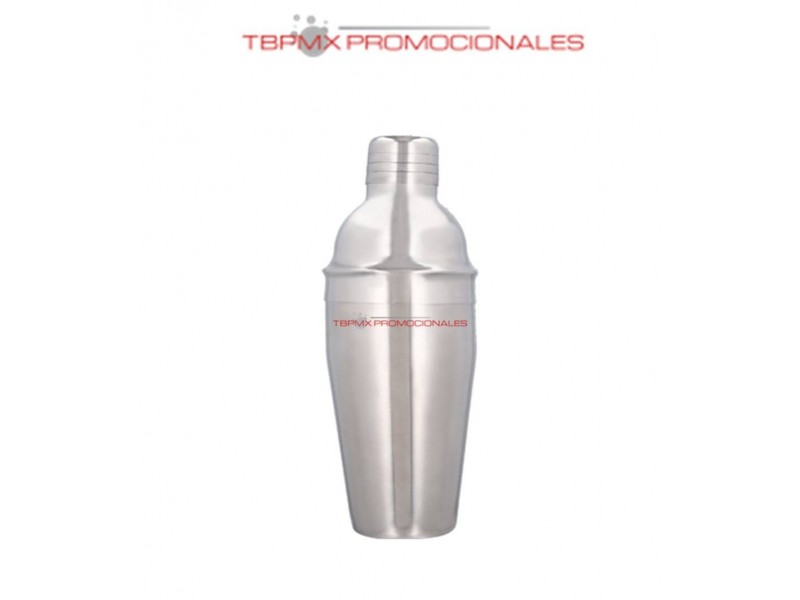 Shaker acero inoxidable 550 ml tapa metalica con coladera carajillo promocional
