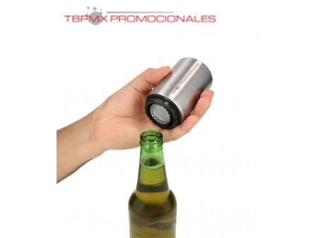 Destapador metalico a presion opener promocional