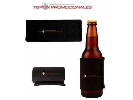 Manga porta latas poliester chang promocional