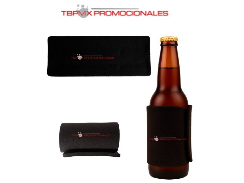 Manga porta latas poliester chang promocional