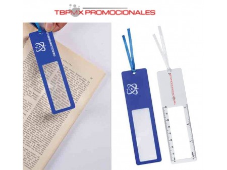 Separador de plastico con lupa yanel promocional