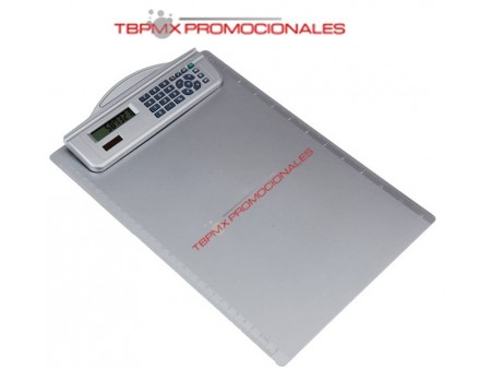 Tabla de plastico porta documentos con clip asentia promocional