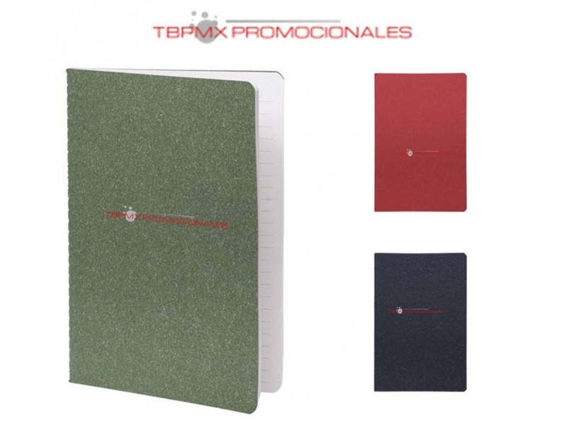 Libreta ecologica flexible 30 hojas rayadas forest promocional