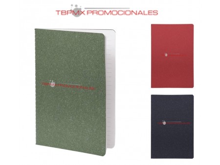 Libreta ecologica flexible 30 hojas rayadas planet promocional