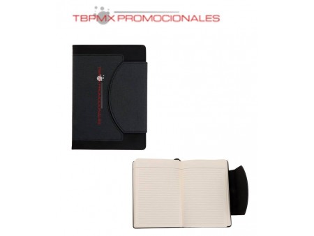 Agenda diaria calendario 2025 a 2029 poliuretano 118 hojas rayadas broche magnetico planix promocional