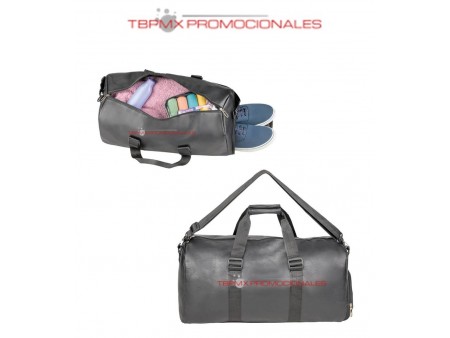 Maleta deportiva curpiel con zapatera davos promocional