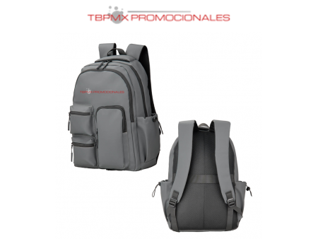 Mochila poliuretano porta laptop 17 pulgadas acolchada roald promocional