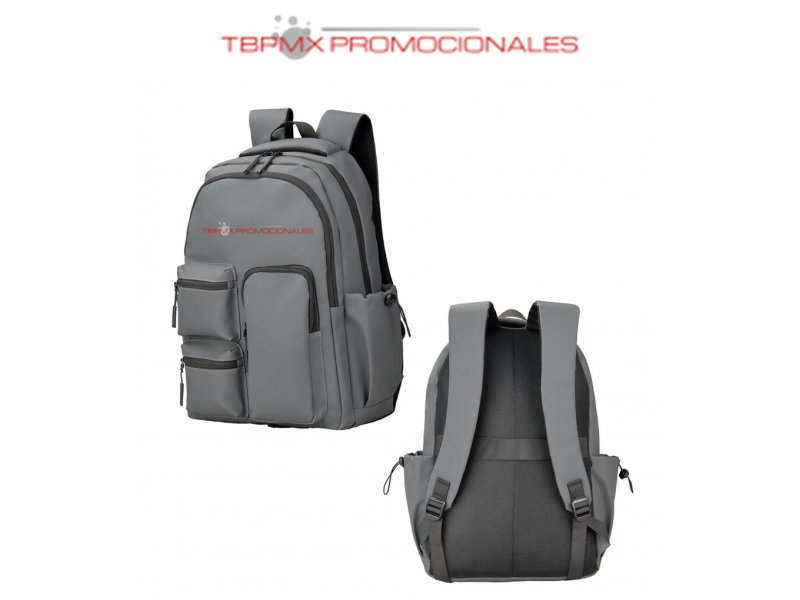 Mochila poliuretano porta laptop 17 pulgadas acolchada roald promocional