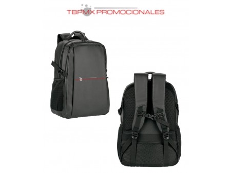 Mochila poliester porta laptop 17.5 pulgadas acolchada paak promocional