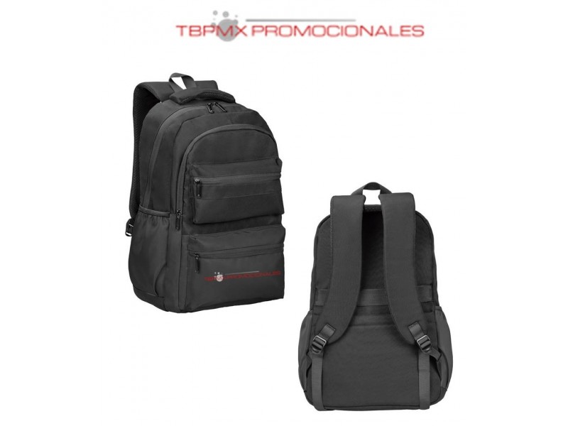 Mochila poliester porta laptop 17.5 acolchada bibur promocional
