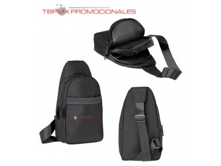 Bolsa de hombro poliester minoz promocional