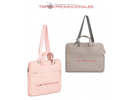 Portafolio poliester afelpado porta laptop 15 pulgadas lex promocional