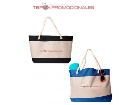 Bolsa poliester asas algodon interior forrado codi promocional