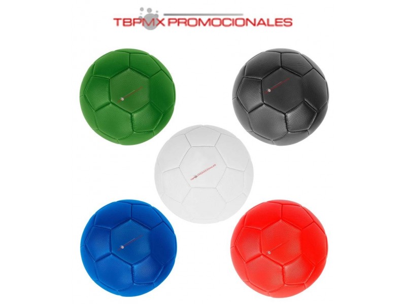 Balon de futbol soccer No. 5 pvc 32 gajos hilos de goma cr7 promocional