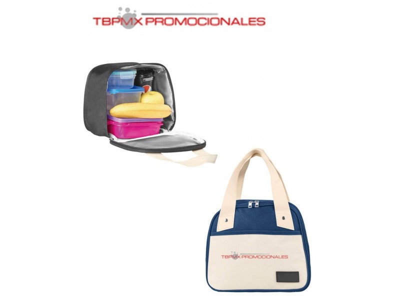 Lonchera termica metalizada poliester pic promocional