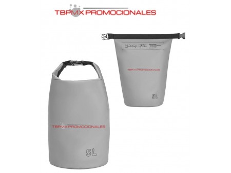 Hielera termica impermeable enrollable  5 litros con broche baker promocional