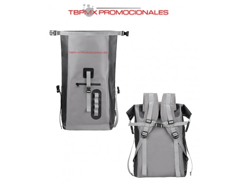 Hielera backpack enrollable silas promocional