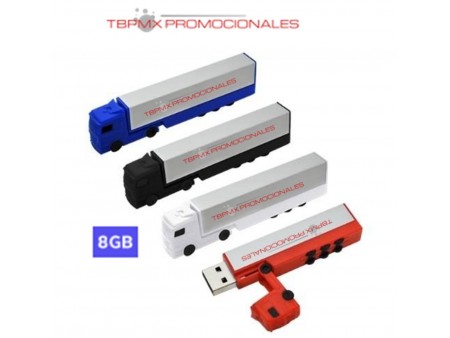Memoria usb 8 gb camion trailer promocional