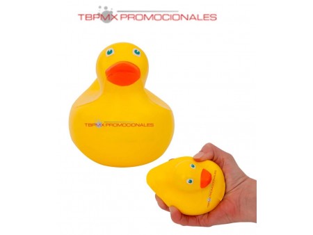 Pelota antiestres forma pato patt promocional