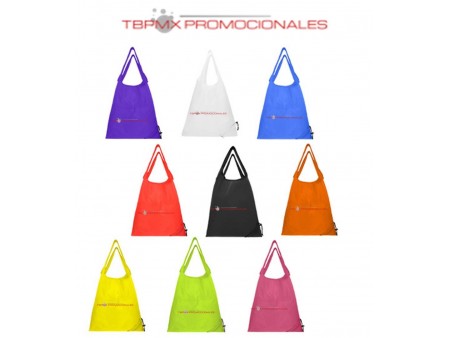 Bolsa poliester funda plegable planet promocional