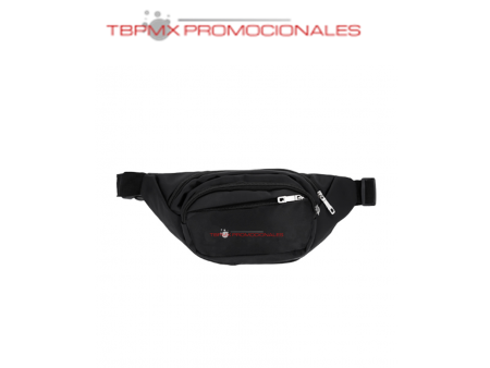 Cangurera deportiva poliester 3 compartimentos dominic promocional