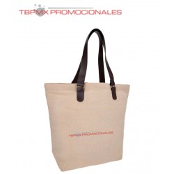 Bolsa ecologica de yute con...