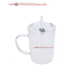 Taza de vidrio 350 ml con...