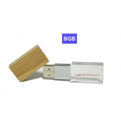 Memoria usb 8 gb acrilico...