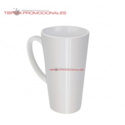 Taza cónica blanca para...