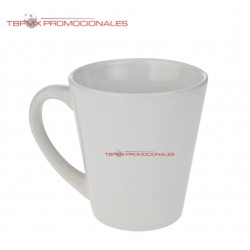 Taza cónica blanca para...