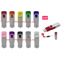 Memoria usb 4 gb giratoria...