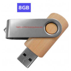 Memoria usb 8 gb giratoria...