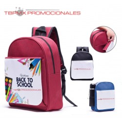 Mini mochila escolar con...