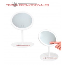 Espejo facial con luz led...