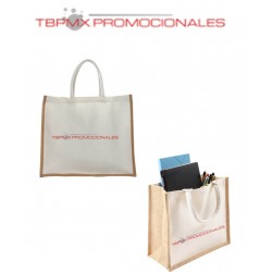 Bolsa de yute laminada con...