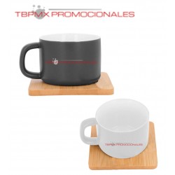 Taza cerámica 200 ml base...