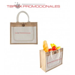 Bolsa de yute laminado con...