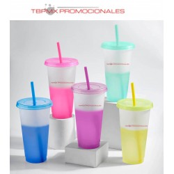 Vaso de plástico 800 ml...