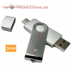 Memoria usb 16 gb giratoria...